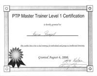 Karin Reimpell Master Trainer Level 1 Certification